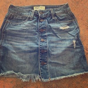 Denim skirt